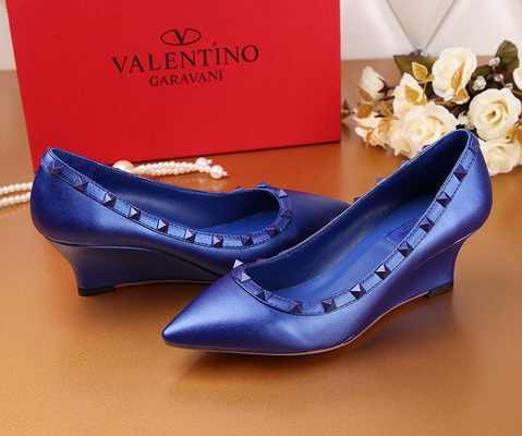 Valentino Shallow mouth wedge Shoes Women--001